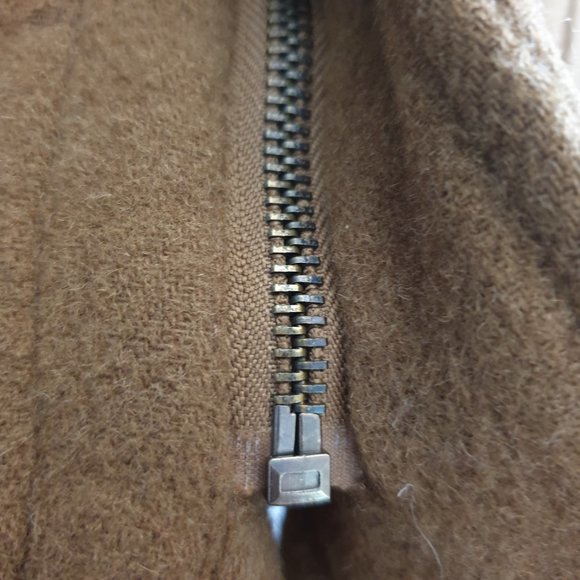 Duffle Coat Camel Women Wooden Buttons - Picture 9 of 13